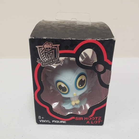 Mattel Monster High Sir Hootz a Lot Vinyl Figure 2015 Owl Pet Toy - Picture 1 of 9